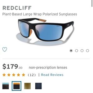 Redcliff Black and Blue Polarized Sunglasses